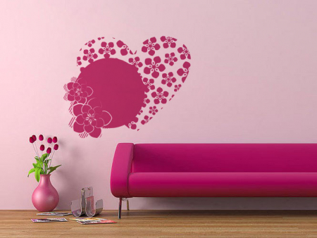 Sezonale - Sticker The flower of love