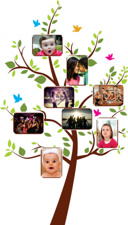 Sticker Decorativ - Copacelul familiei [1]