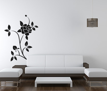 Flori - Sticker Trandafir