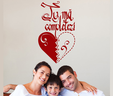 Sezonale - Sticker Tu ma completezi