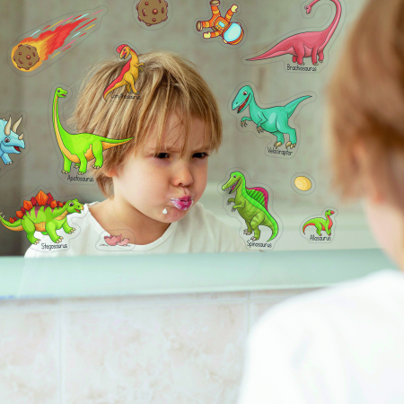 Sticker vinil Dinosaurs And Solar System [1]
