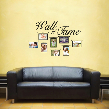 Stickere pentru fotografii - Sticker Wall of fame