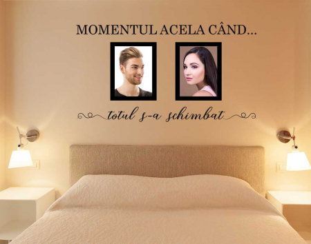 Stickere pentru fotografii - Sticker Cand ne-am cunoscut