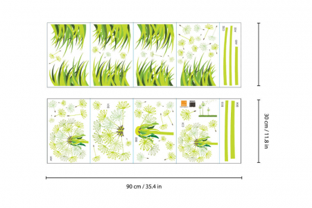 Sticker Glow in the Dark Dandelion [3]