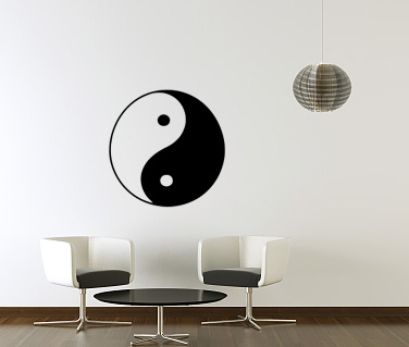 Artă - Sticker Yin si Yang