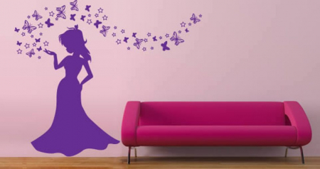 Copii - Sticker Zana fluturilor