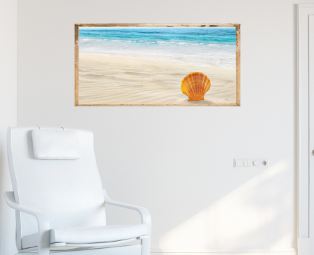 Stickere tip tablou - Beautiful Shell