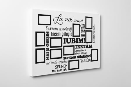 Tablou personalizabil XL105x80cm : Casuta noastra [3]