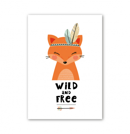 Tablou canvas 30x40cm - Wild and free [1]