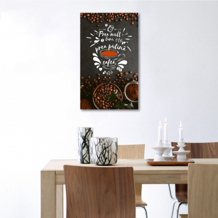 Stickere imprimate - Tablou canvas 30x50cm - Luni