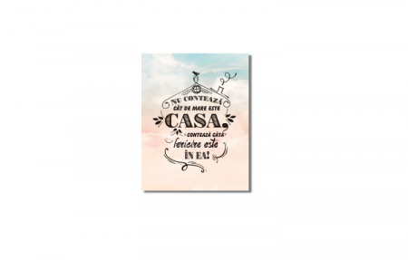 Tablou canvas 35x45 cm - Casa [1]