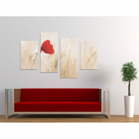 MultiCanvas - Tablou canvas 4 piese - Macul