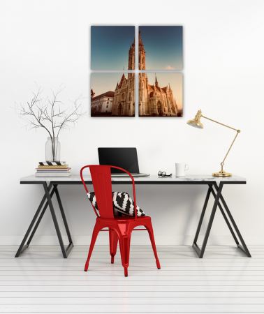 MultiCanvas - Tablou canvas 4 piese - Matthias Church