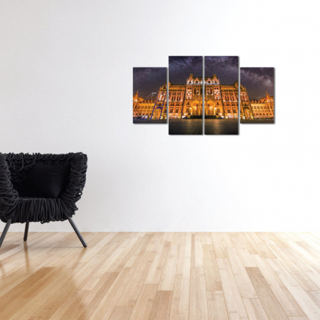 MultiCanvas - Tablou canvas 4 piese - Liberty Square