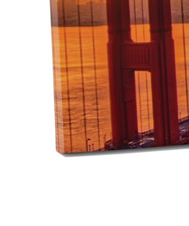 Tablou canvas 4 piese - Golden Gate [2]
