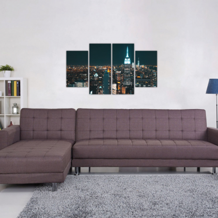MultiCanvas - Tablou canvas 4 piese - Turnul luminos