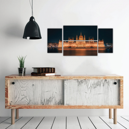 MultiCanvas - Tablou canvas 4 piese - Parlament