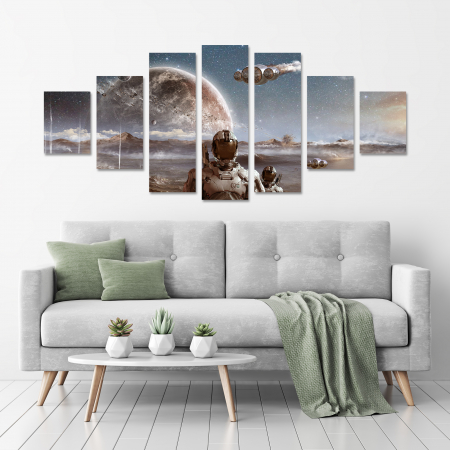 Tablouri Canvas - Tablou canvas 7 piese - O alta lume