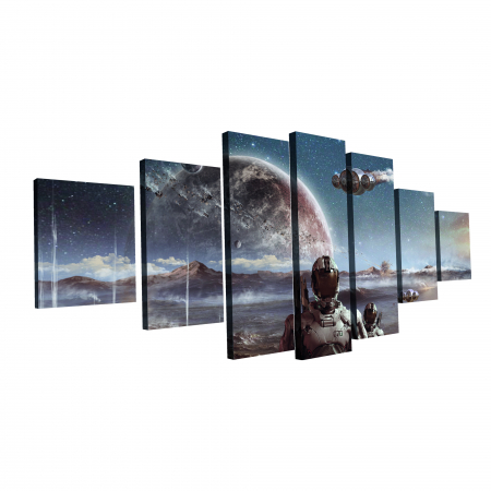 Tablou canvas 7 piese - O alta lume [3]