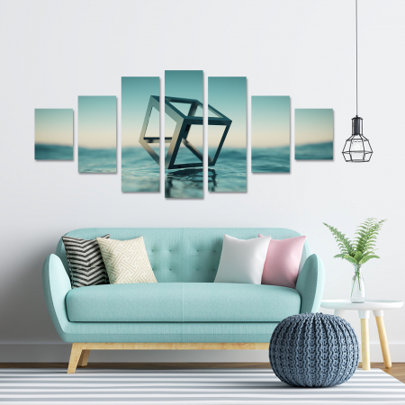 Tablouri Canvas - Tablou canvas 7 piese - Abstract