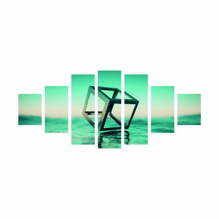 Tablou canvas 7 piese - Abstract [1]