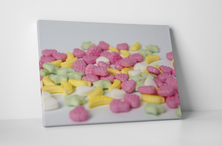 Gastronomie - Tablou canvas : Drajeuri colorate