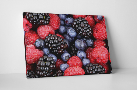 Gastronomie - Tablou canvas : Fructe de padure