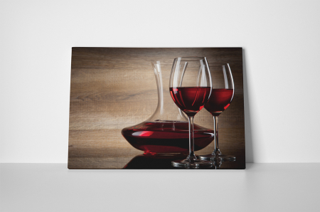 Tablou canvas 50x65 - Vin rosu [1]