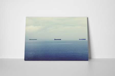 Tablou canvas : Vapoare pe mare [1]