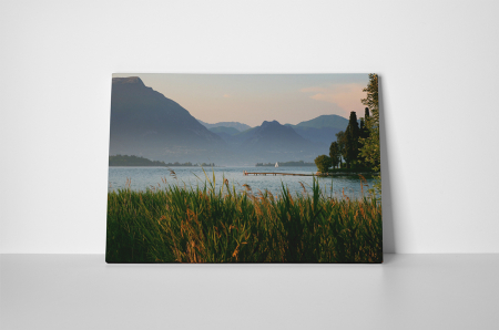 Tablou canvas : Lacul dintre munti [1]
