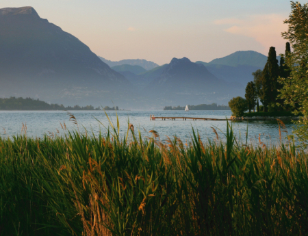 Tablou canvas : Lacul dintre munti [3]