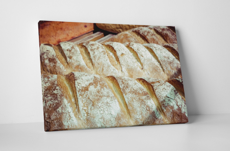Gastronomie - Tablou canvas : Paine proaspata