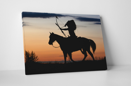 Retro - Tablou canvas : Indian