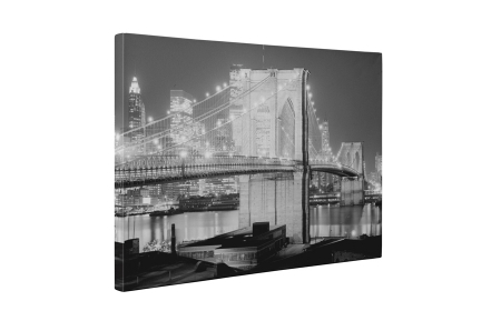 Tablou canvas : Pod in alb-negru [4]