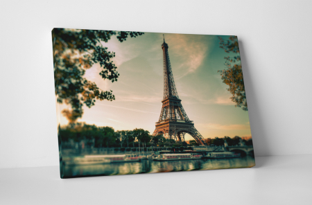 Atracții turistice - Tablou canvas : Turnul Eiffel