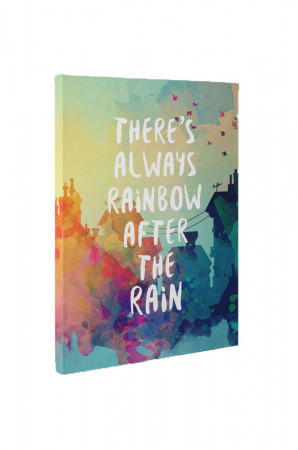 Tablou canvas : There's always rainbow [4]