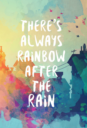 Tablou canvas : There's always rainbow [3]