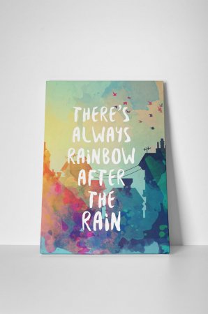 Tablou canvas : There's always rainbow [1]