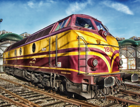 Tablou canvas : Locomotiva [3]