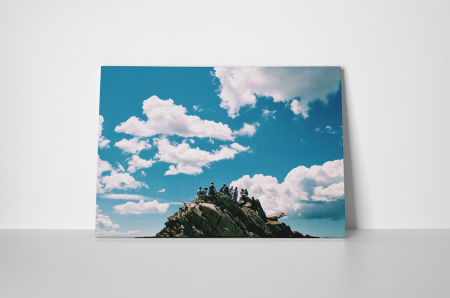 Tablou canvas : Pe varful muntelui [1]