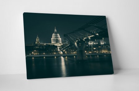 Tablouri Canvas - Tablou canvas : Podul Millennium