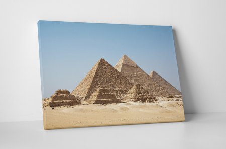 Atracții turistice - Tablou canvas : Piramide egiptene