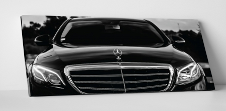 Tablou canvas : Mercedes black luxury car [1]