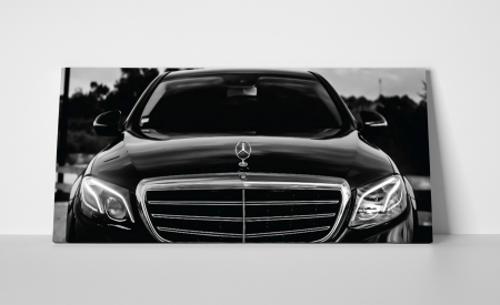 Tablou canvas : Mercedes black luxury car [2]