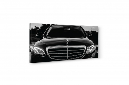 Tablou canvas : Mercedes black luxury car [4]