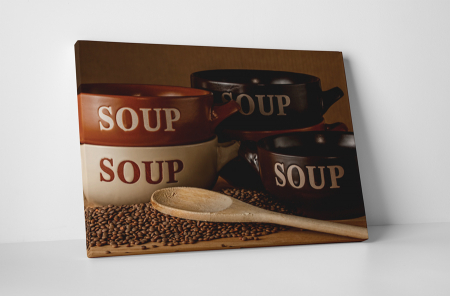 Gastronomie - Tablou canvas : Boluri pentru supa