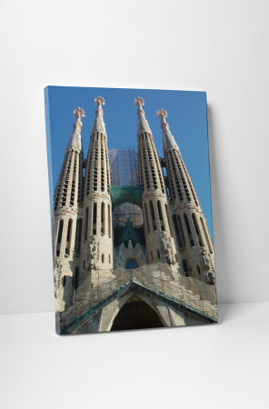 Atracții turistice - Tablou canvas : Sagrada Família