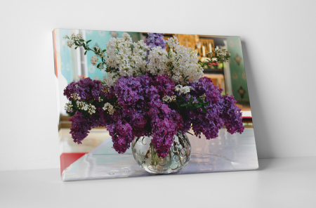 Tablouri Canvas - Tablou canvas : Liliac