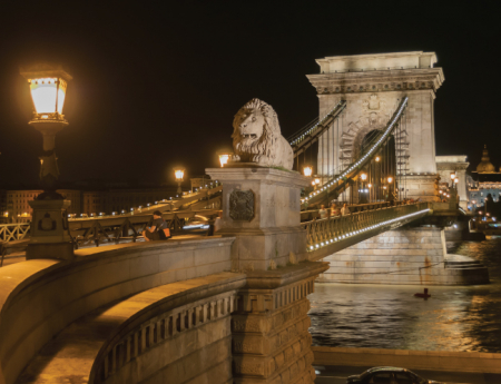 Tablou canvas : Podul cu Lanturi din Budapesta [3]