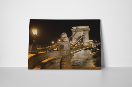Tablou canvas : Podul cu Lanturi din Budapesta [1]